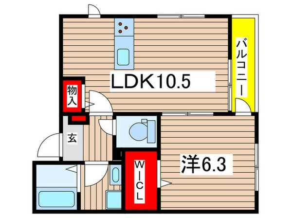 Regaro　青葉の森の物件間取画像